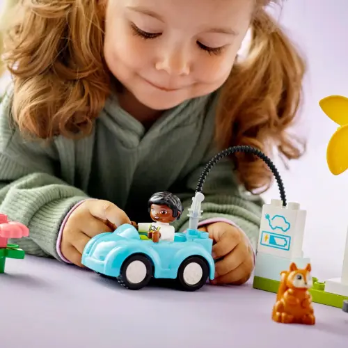 LEGO Duplo 10985 Wind Turbine and Electric Car 16 Pcs — imagen 8